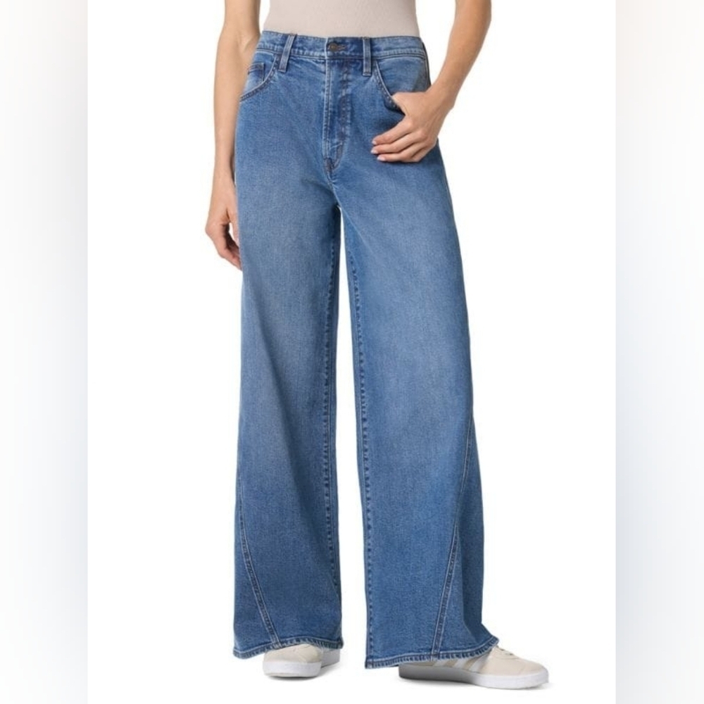 Hudson JeansJamie High-Rise Wide-Leg Jeans with Forward Seam